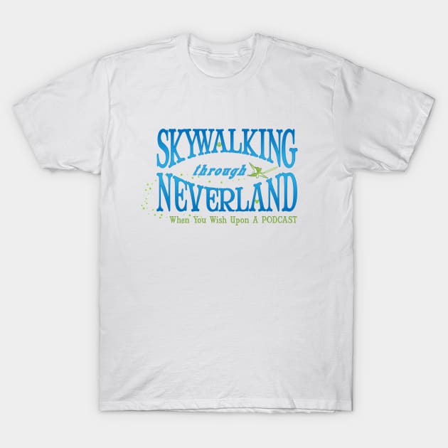 Skywalking Through Neverland Logo Tee - Light Side T-Shirt by Skywalking Through Neverland